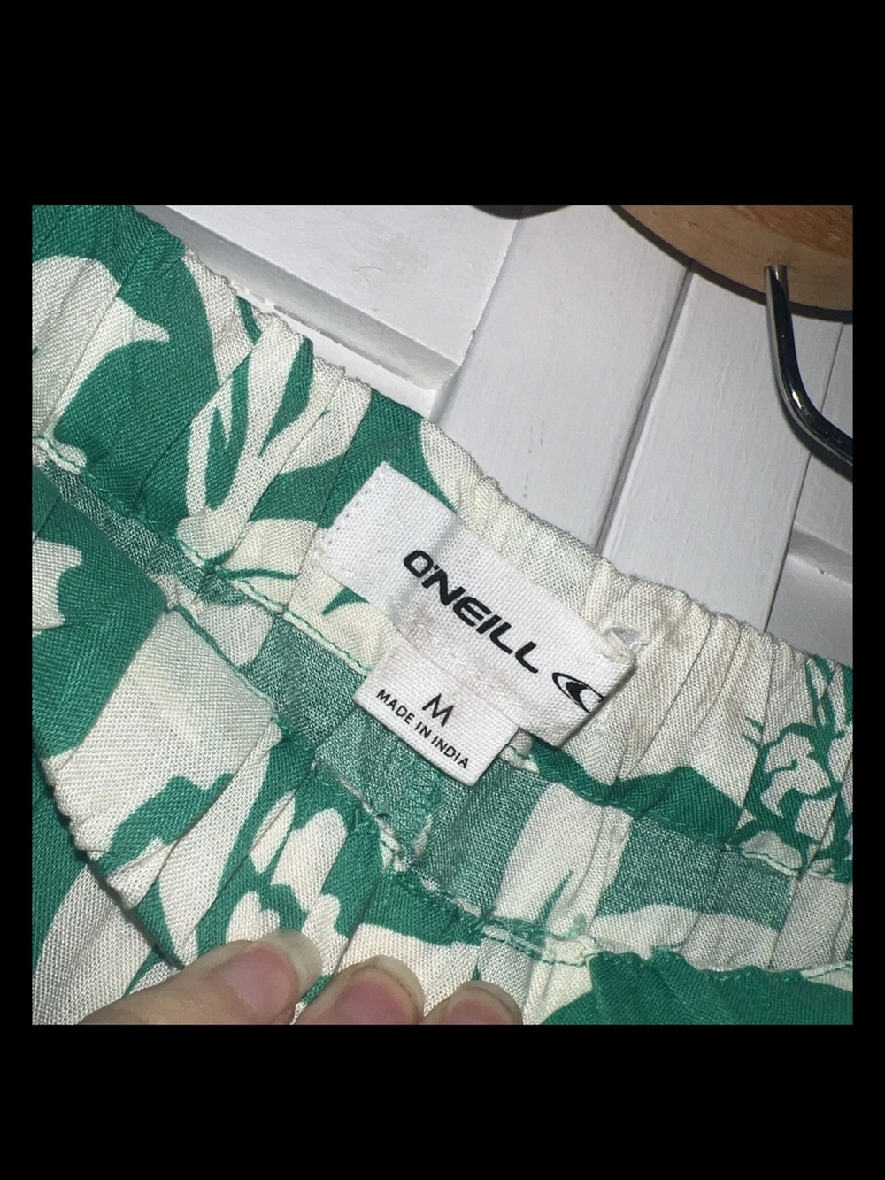 O’NIELL Roxy Nordstrom Oasis Floral Crop Wide Leg Pants Surf Flow Tropical M $65 - Picture 5 of 6